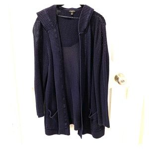 Women’s Cardigan with hood - plus size